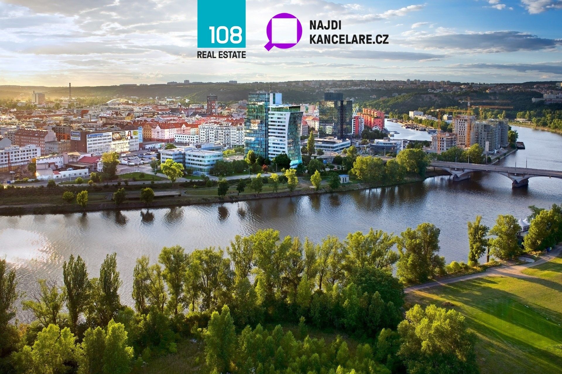 Pronájem kancelář - Jankovcova 1569, Praha Holešovice, 291 m² - 5