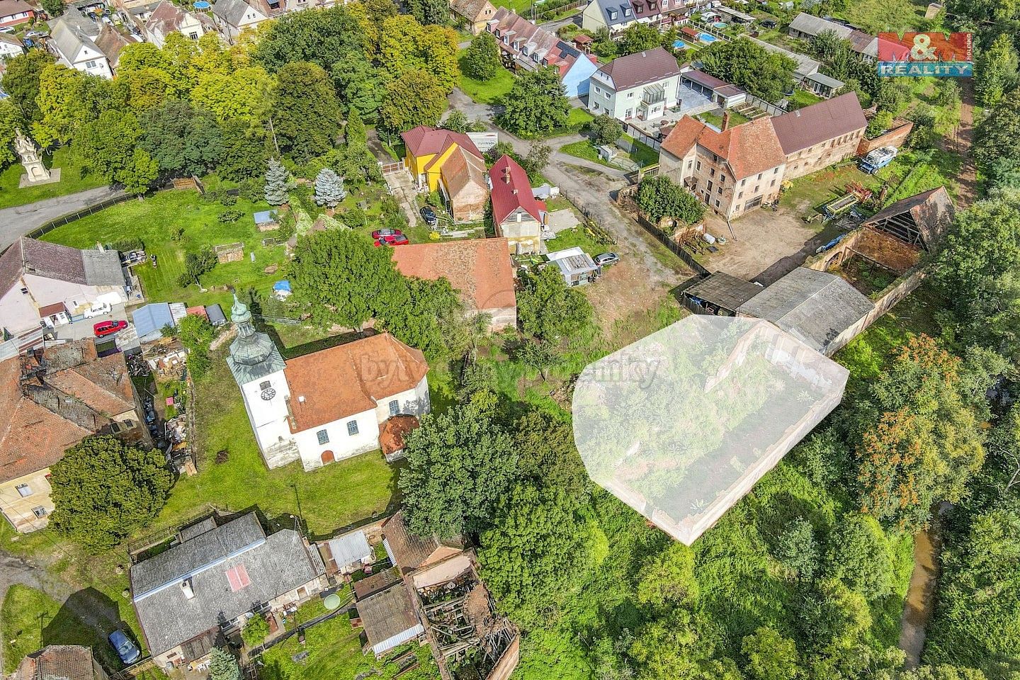 Pozemek pro bydlení · Očihov, okres Louny, Ústecký kraj - 3