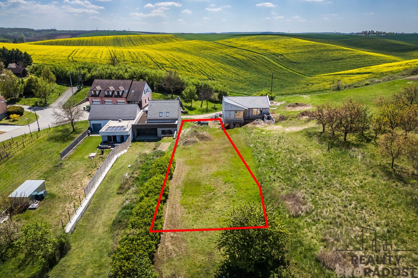 Pozemky pro bydlení, Hovorany, 928 m² - 2