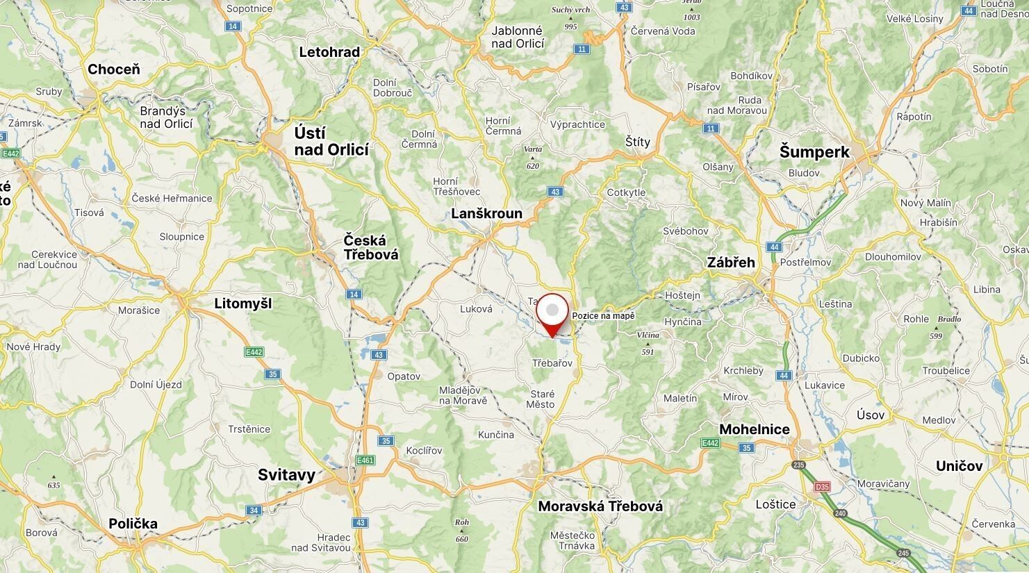 Prodej pozemek - Třebařov, 1 031 m² - 5