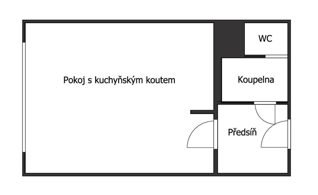 Byt 1+kk · 26 m² · Na Pastvisku, Opava - 3