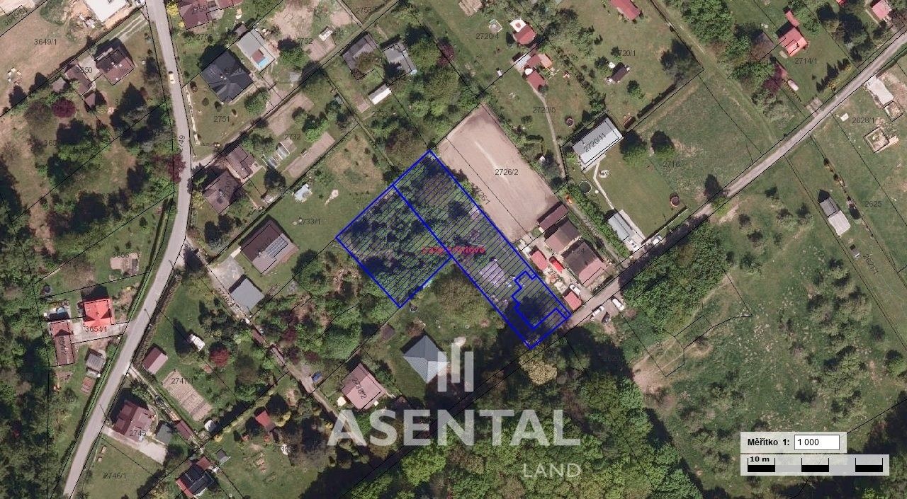 Prodej pozemek pro bydlení - V Zimném dole, Orlová