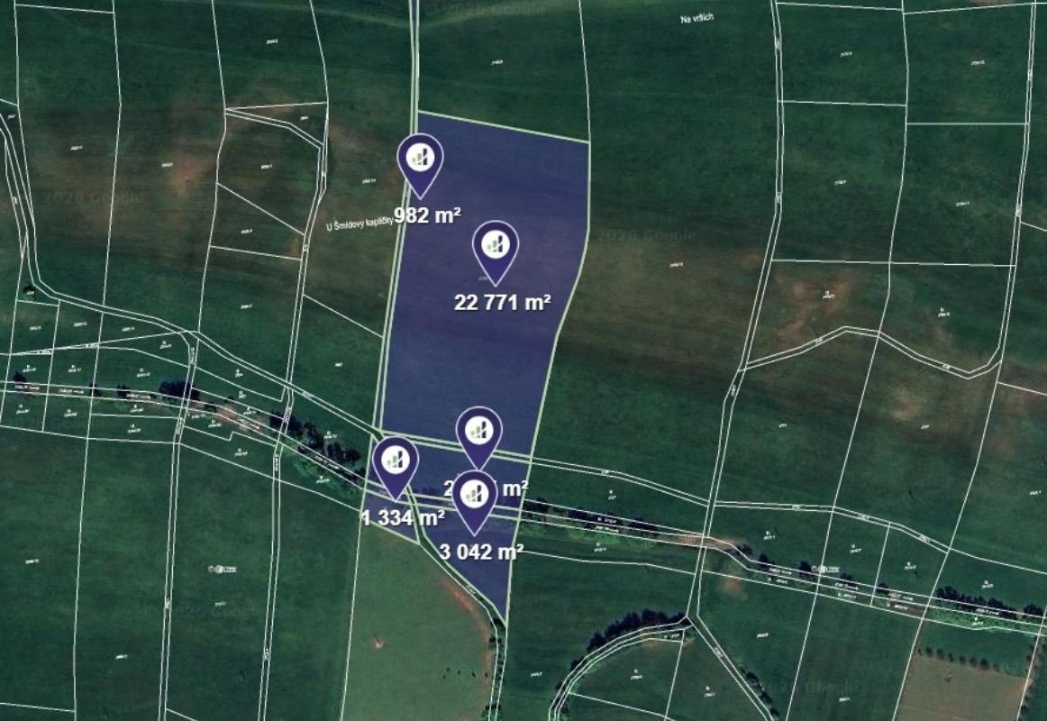Zemědělský pozemek, 31 126 m²