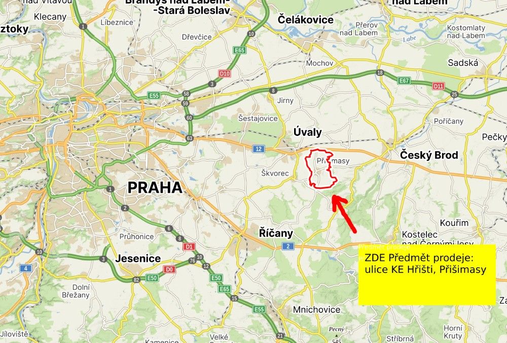 Pozemek pro bydlení · Český Brod, 282 01 - 3