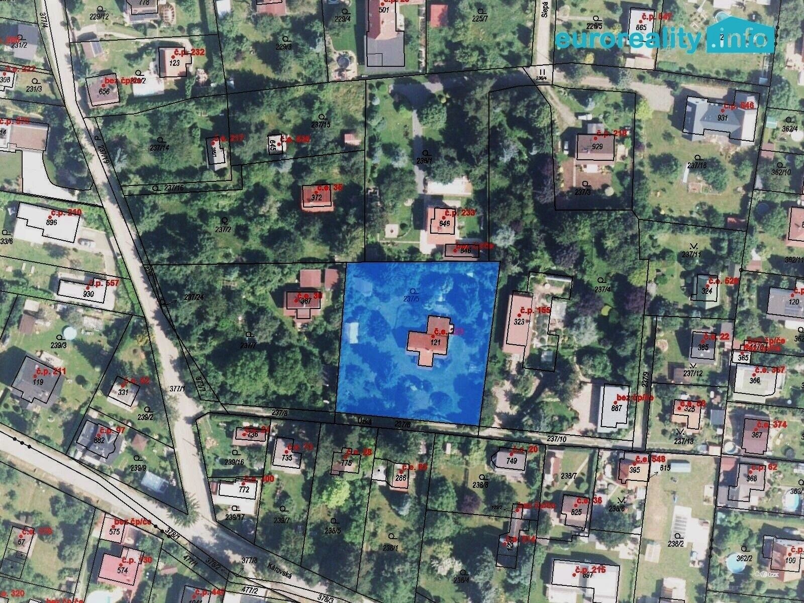 Pozemek pro bydlení, 2 212 m²