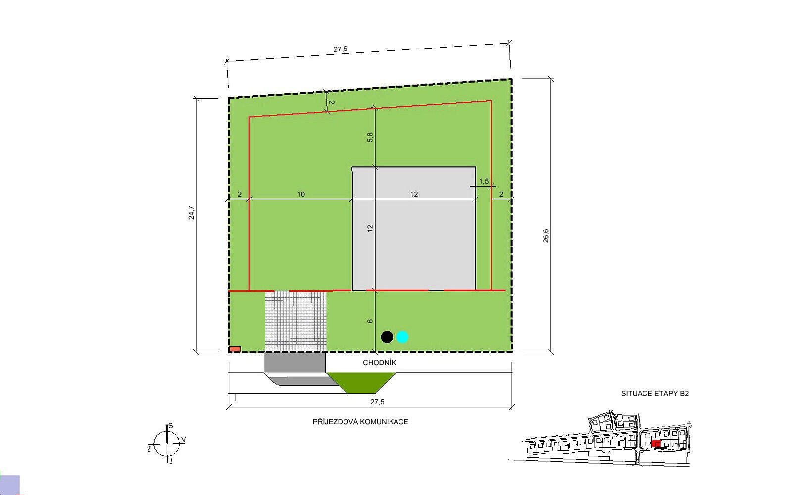 Pozemek pro bydlení, 706 m²