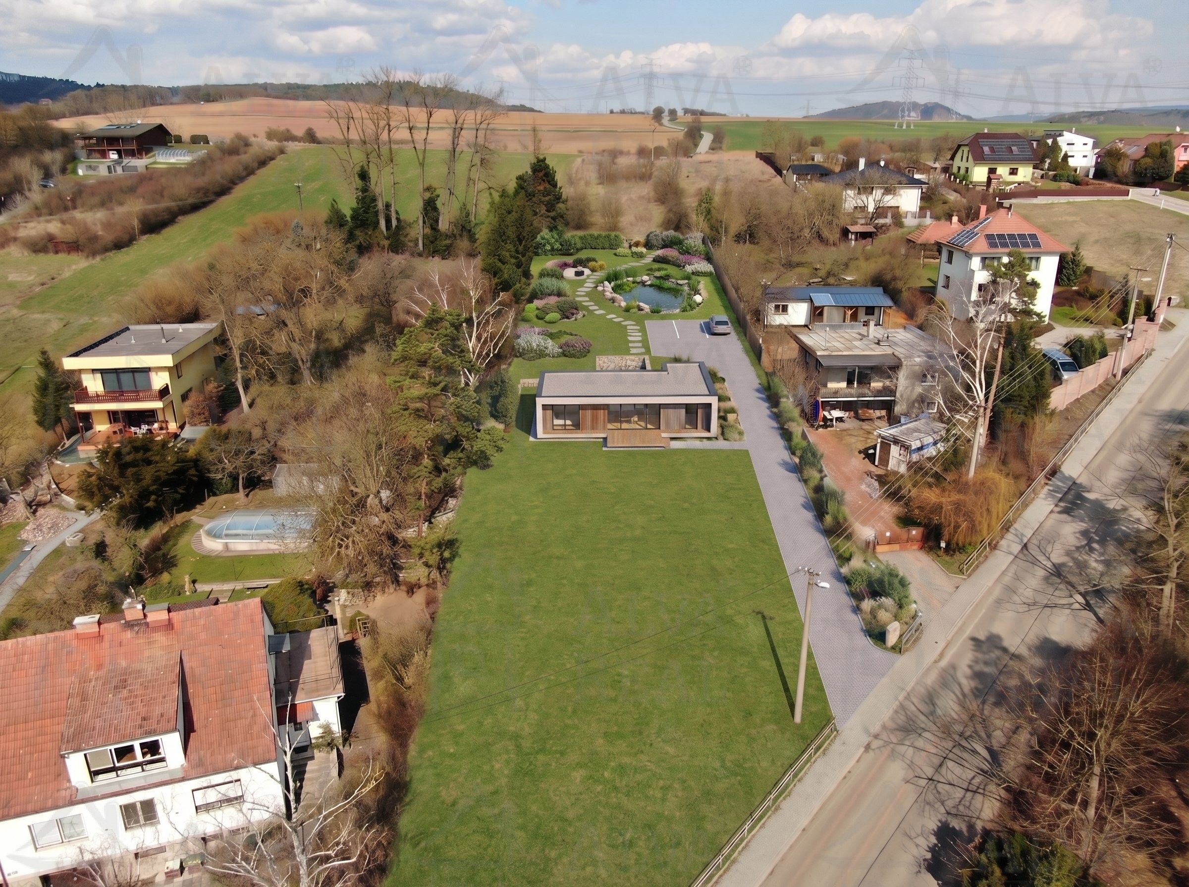 Pozemky pro bydlení, Tišnovská, Veverská Bítýška, 3 000 m² - 2