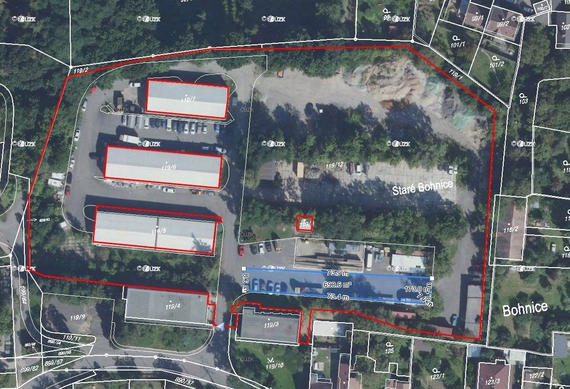 Pronájem pozemek - U skalky, Praha, 100 m² - 5