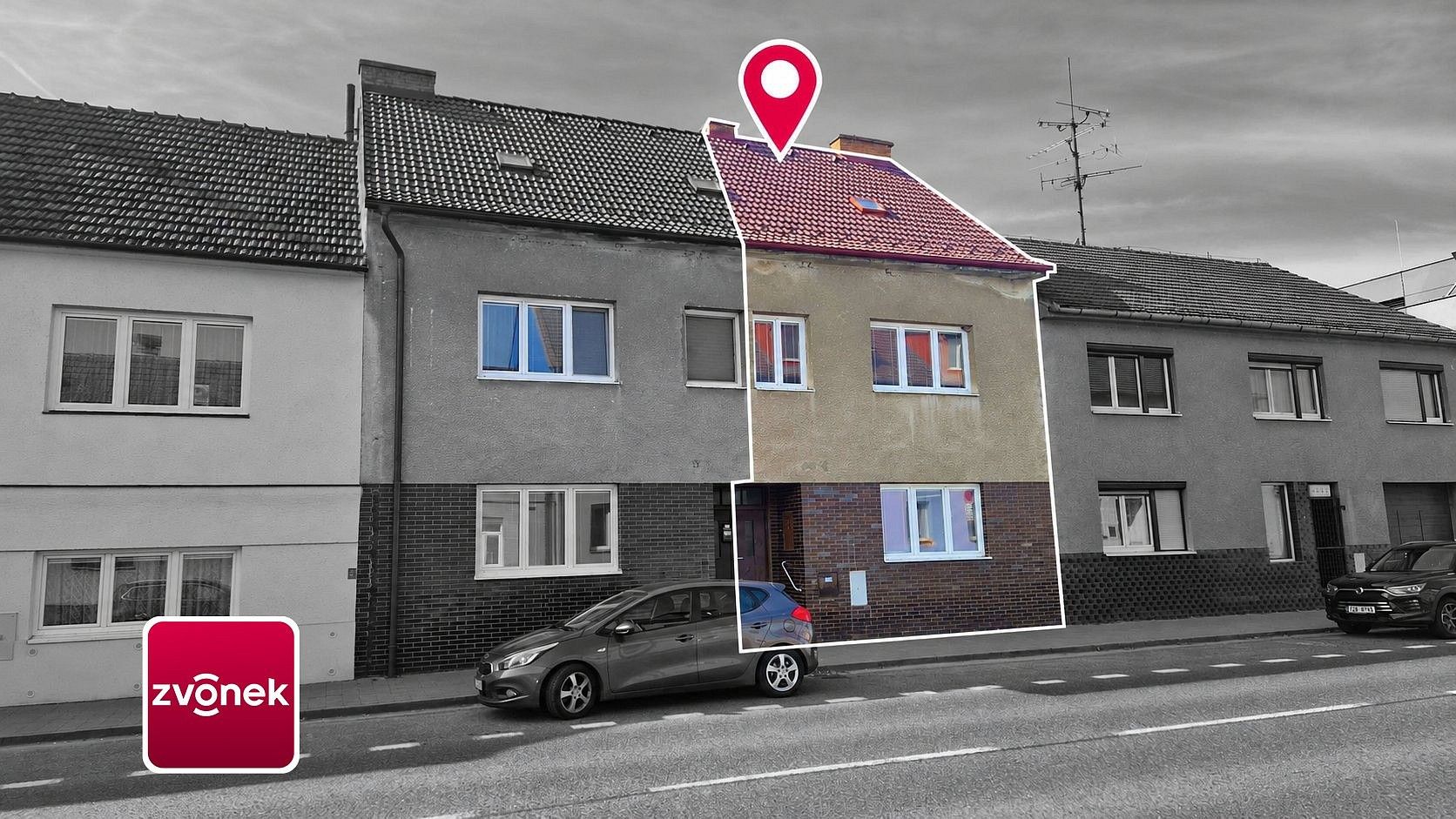 Rodinné domy, Brněnská, Hustopeče, okres Břeclav, 200 m² - 1