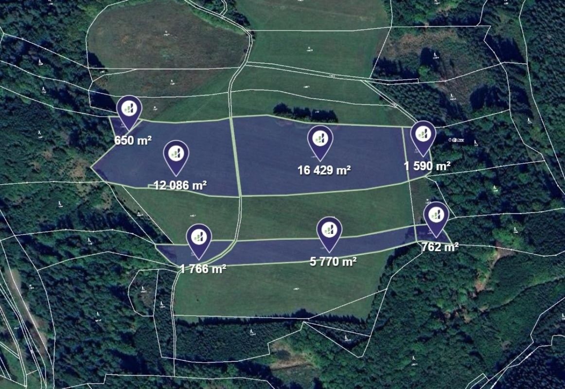 Zemědělské pozemky, Městečko Trnávka, 39 053 m² - 1
