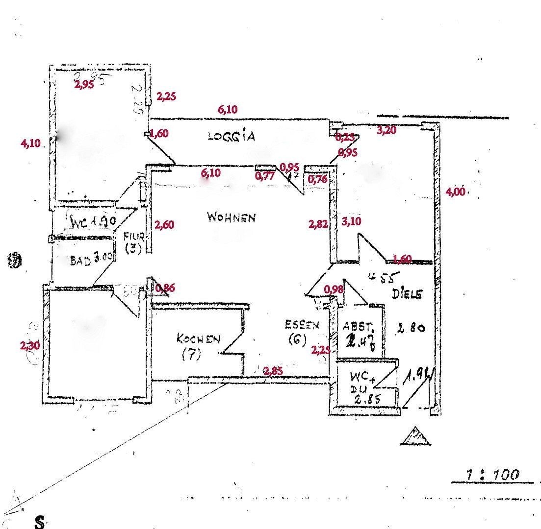 4+kk, Im Dammwald, , Hessen, 105 m² - 1