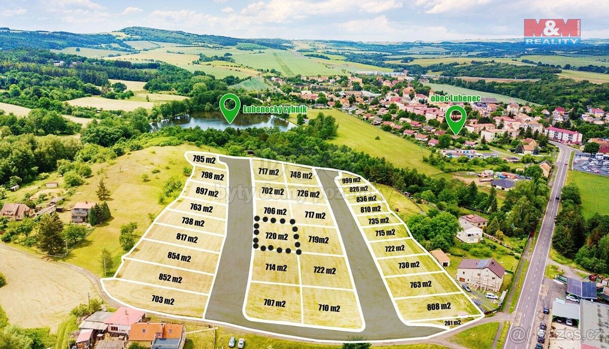 Prodej pozemek pro bydlení - Lubenec, 439 83, 720 m²