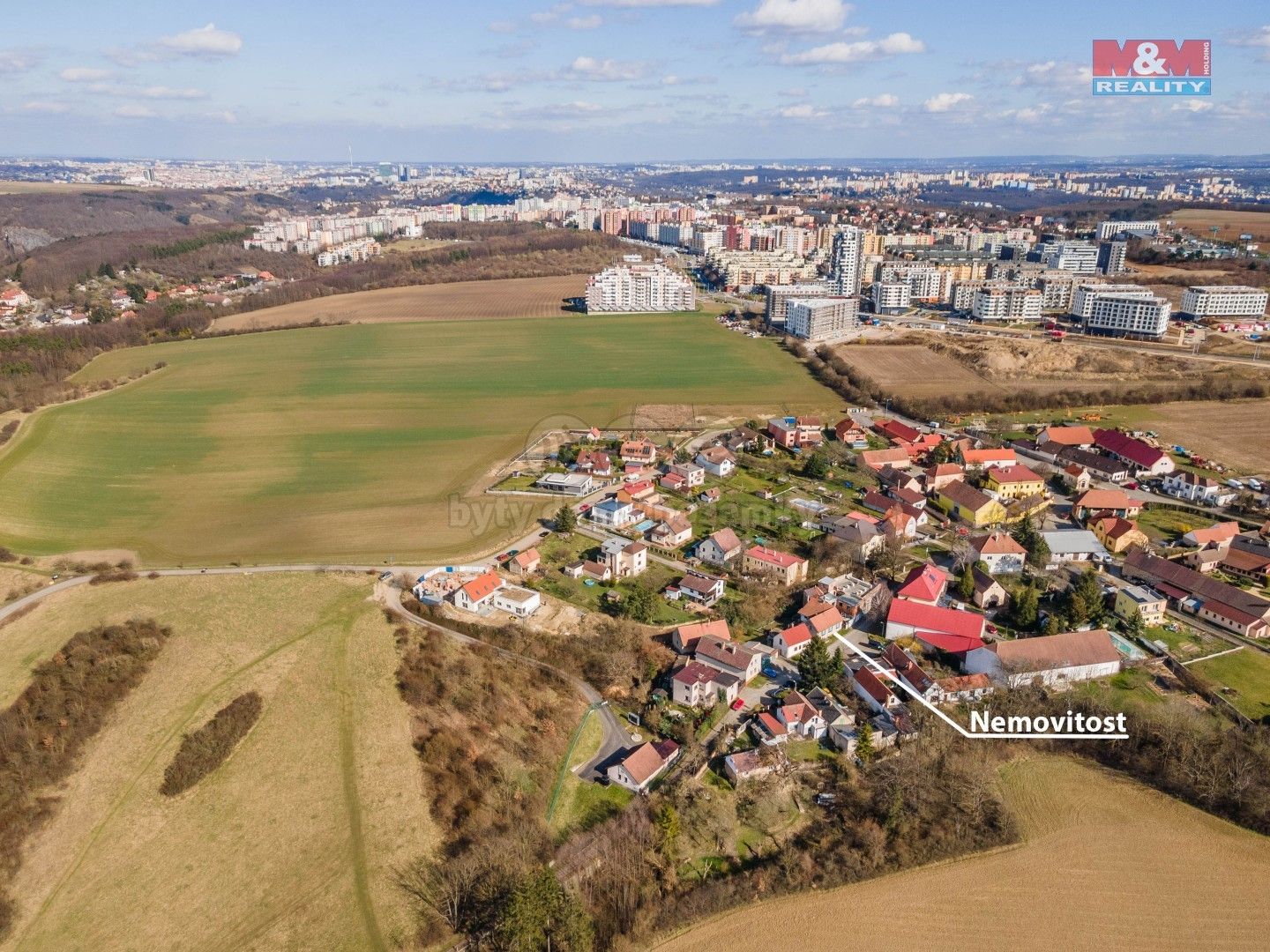 Pozemky pro bydlení, Holyně, Praha