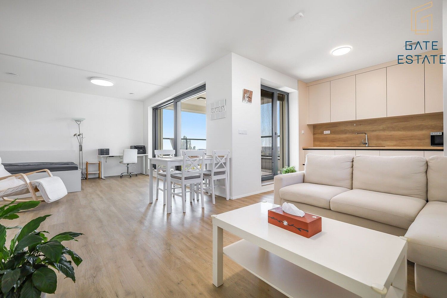 Pronájem byt 2+kk - Pod Hrádkem, Holešov, okres Kroměříž, 63 m² - 5