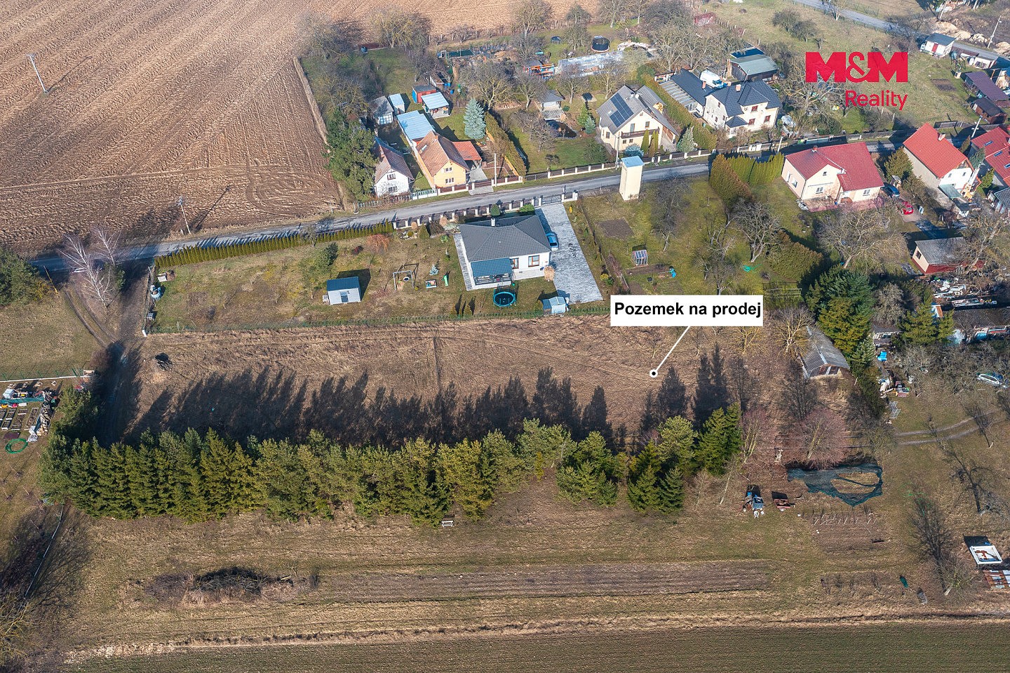 Pozemek pro bydlení · Střemy - Jenichov, okres Mělník - 3