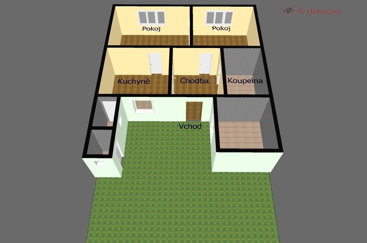 Rodinné domy, Savín, Litovel, 69 m² - 2