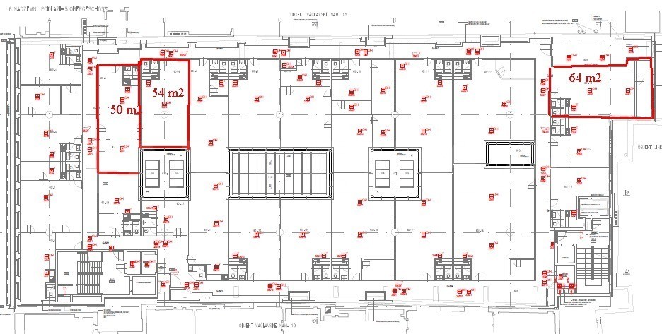 Kancelář · 112 m² · Václavské náměstí, Praha - 3