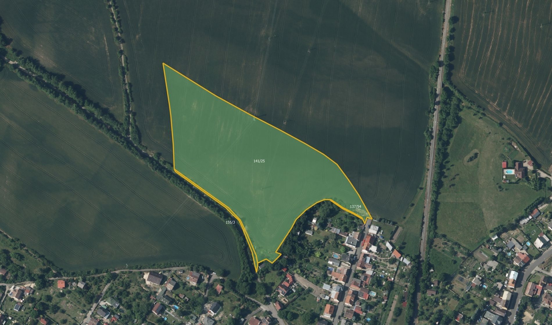 Zemědělský pozemek, 9 589 m²