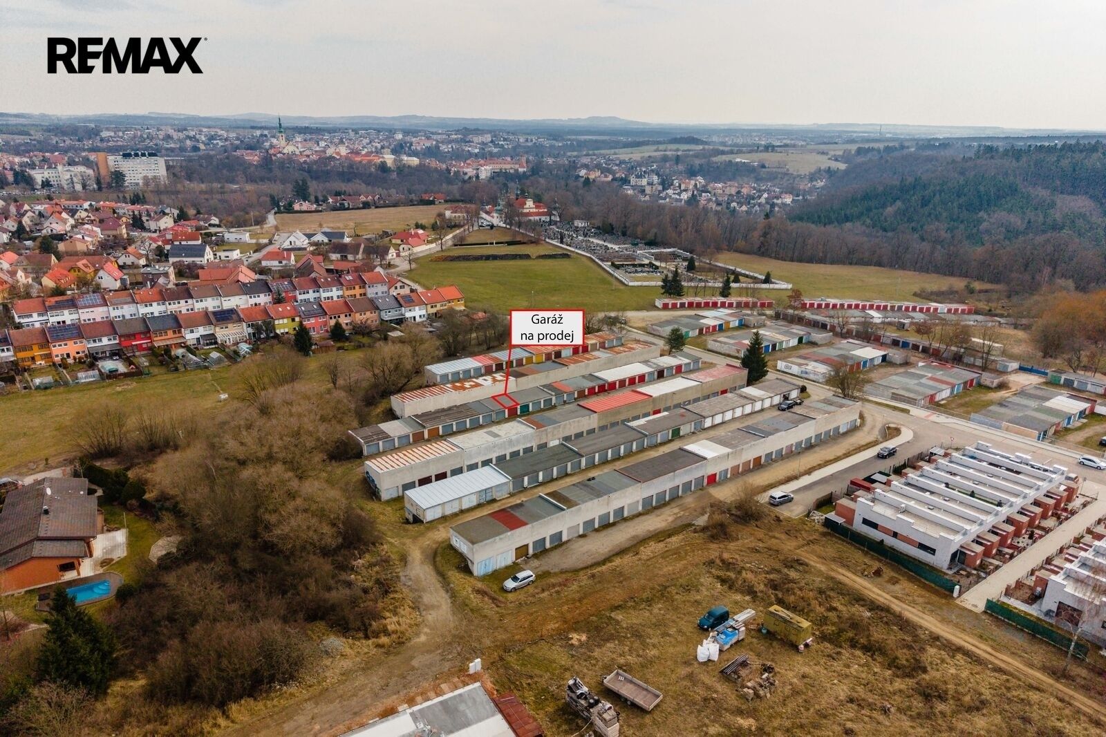 Garáže, Tábor Klokoty, 15 m² - 1