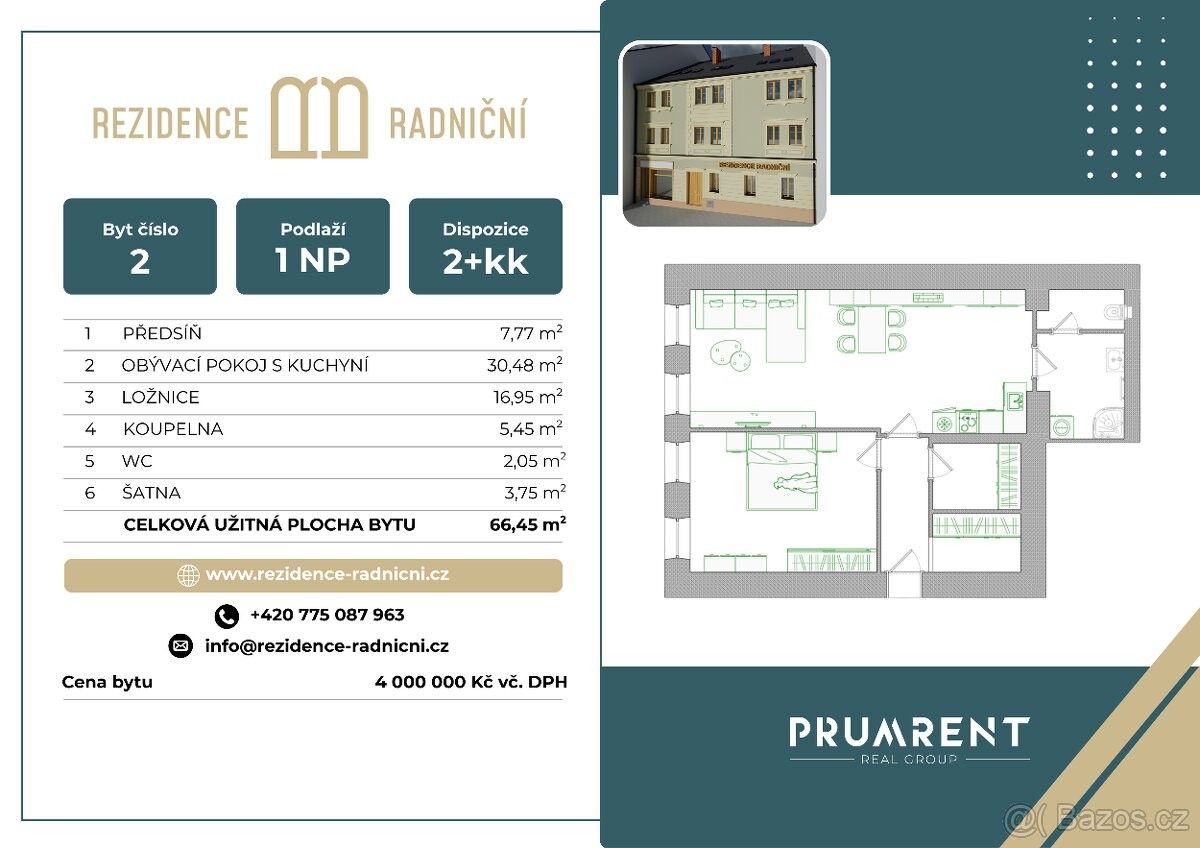 Prodej byt - Šumperk, 787 01
