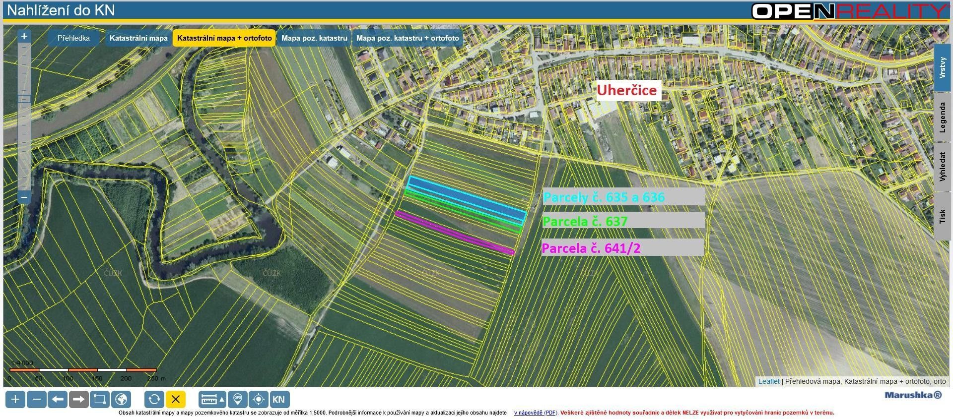Pozemek pro bydlení · 8 241 m² · Uherčice, Břeclav - 4