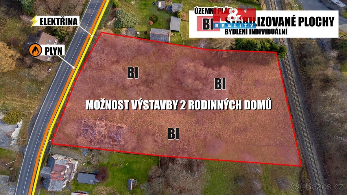 Pozemky pro bydlení, Rumburk, 408 01