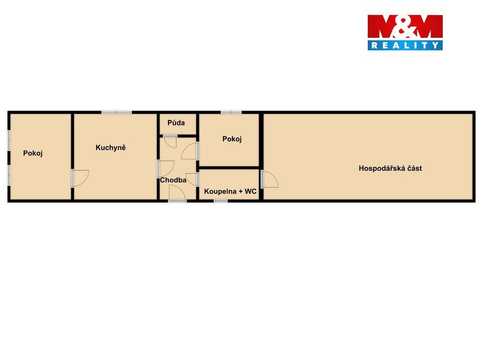 Prodej rodinný dům - Lohenice, Koberovice, 75 m² - 5