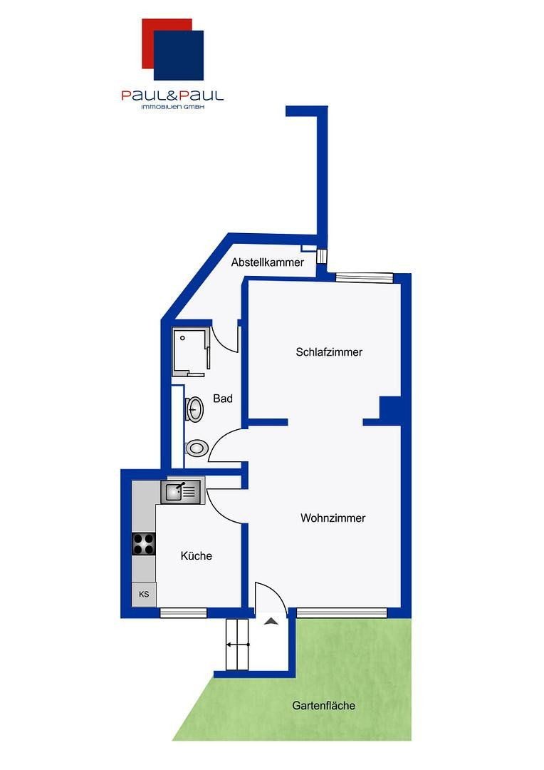 2+1, Wrangelstraße 65 Hamburg Hoheluft-West Hamburg 20253, 55 m² - 2