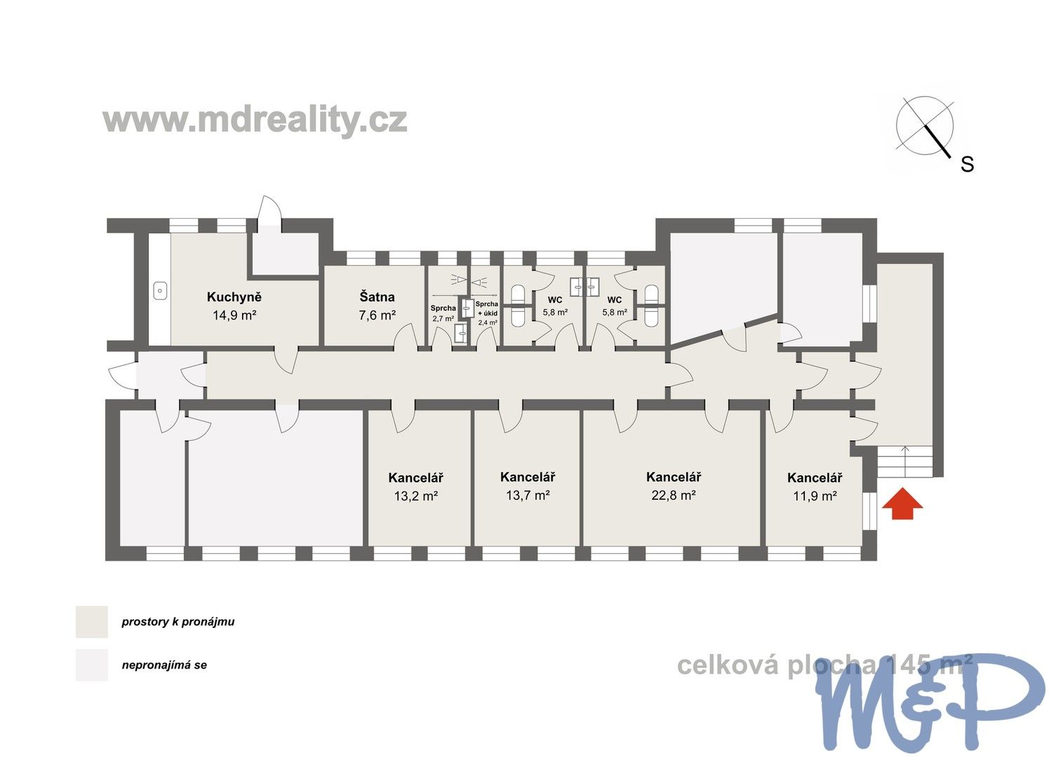 Výrobní prostory, Resslova, Polná, 461 m² - 2