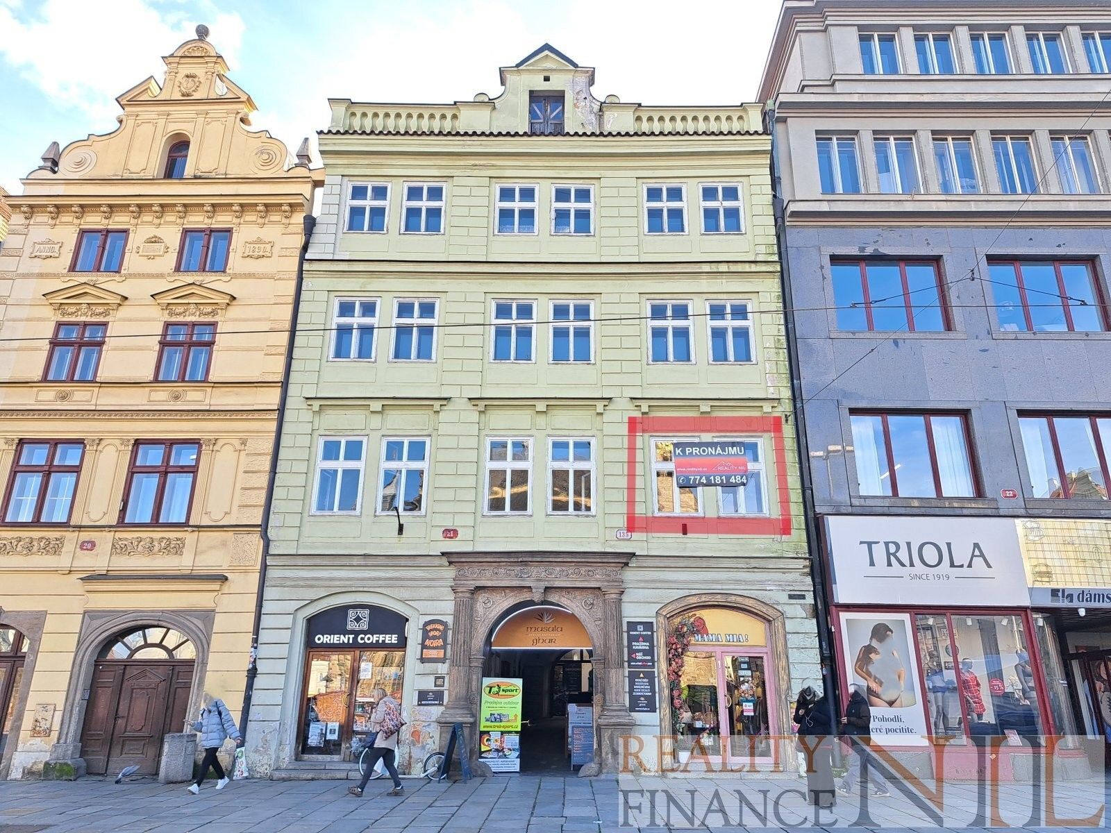 Kanceláře, náměstí Republiky, Plzeň, 78 m²