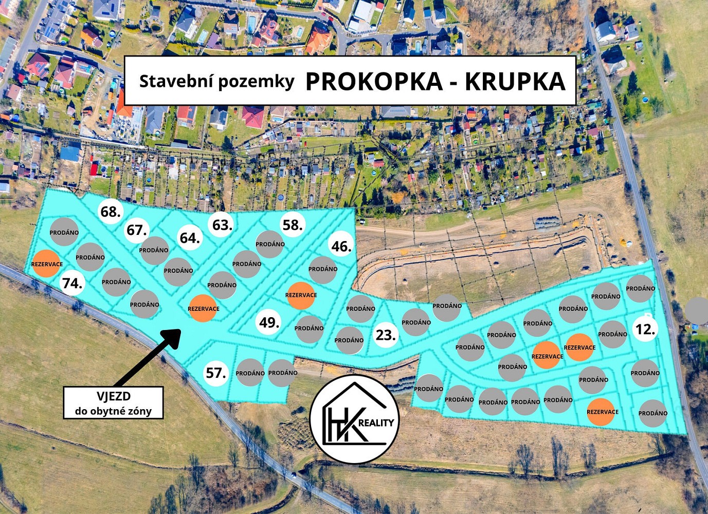 Pozemek pro bydlení, 843 m²