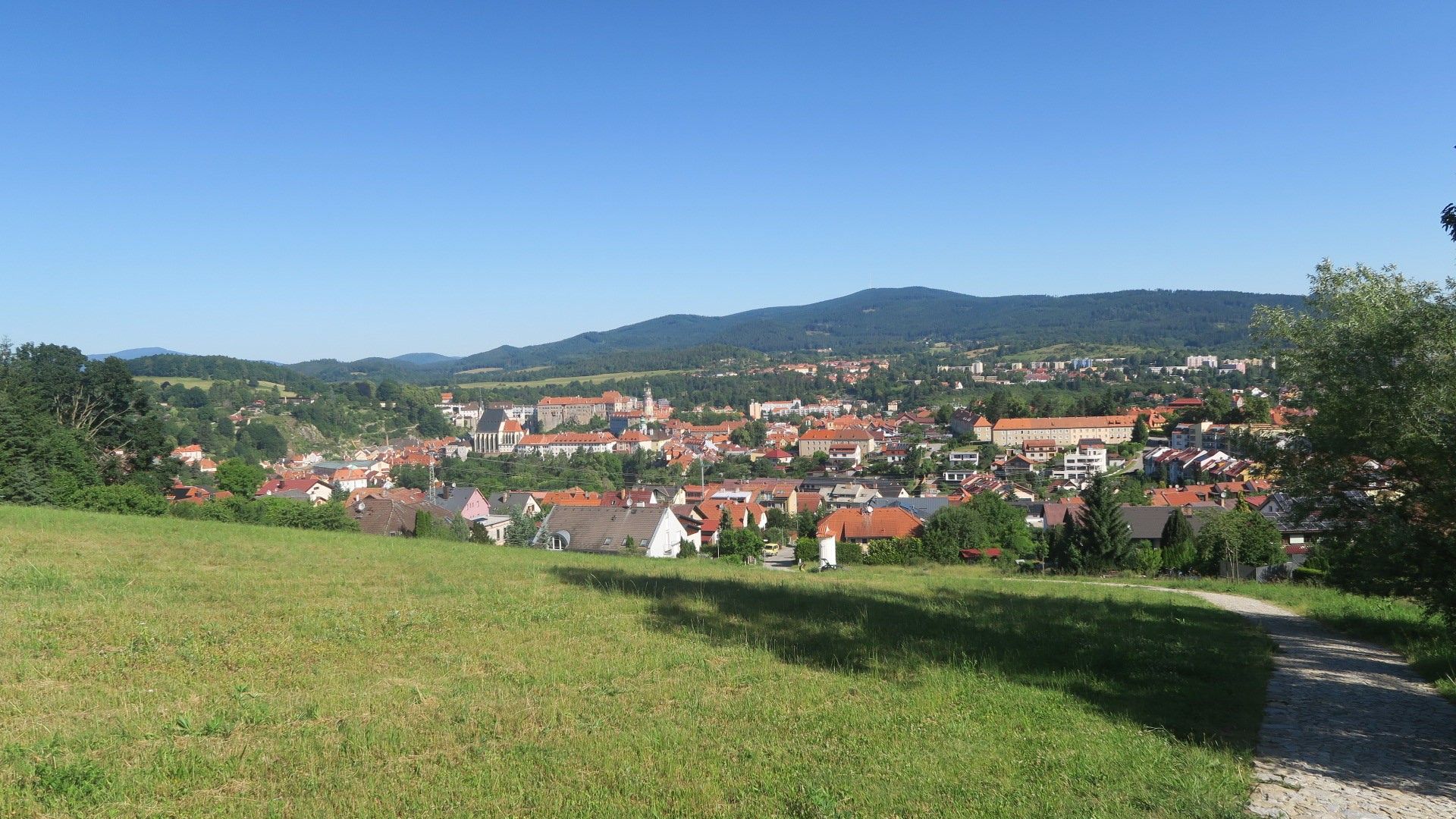 Prodej pozemek - Horní Brána, Český Krumlov