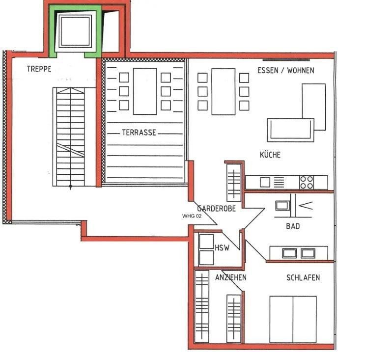 2+1, Aschaffenburg Aschaffenburg Bayern 63741, 75 m² - 1