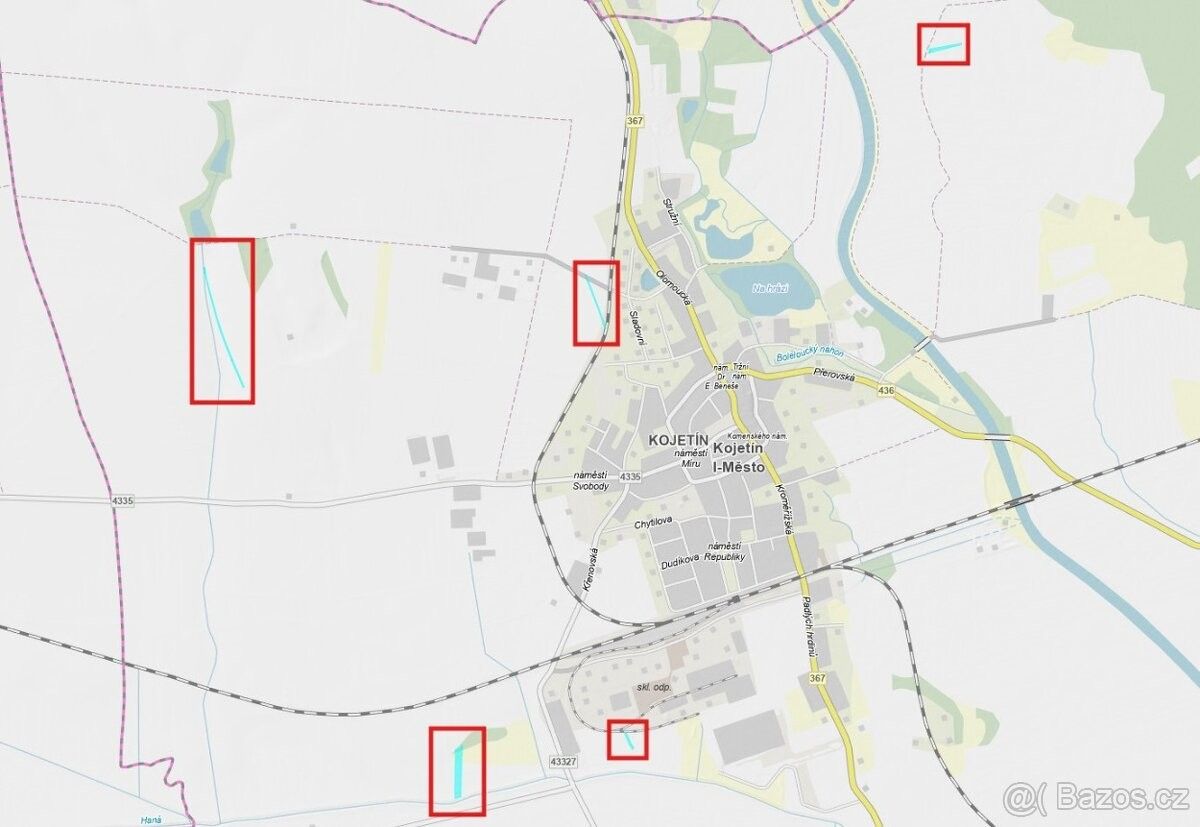 Prodej pozemek pro bydlení - Kojetín, 752 01
