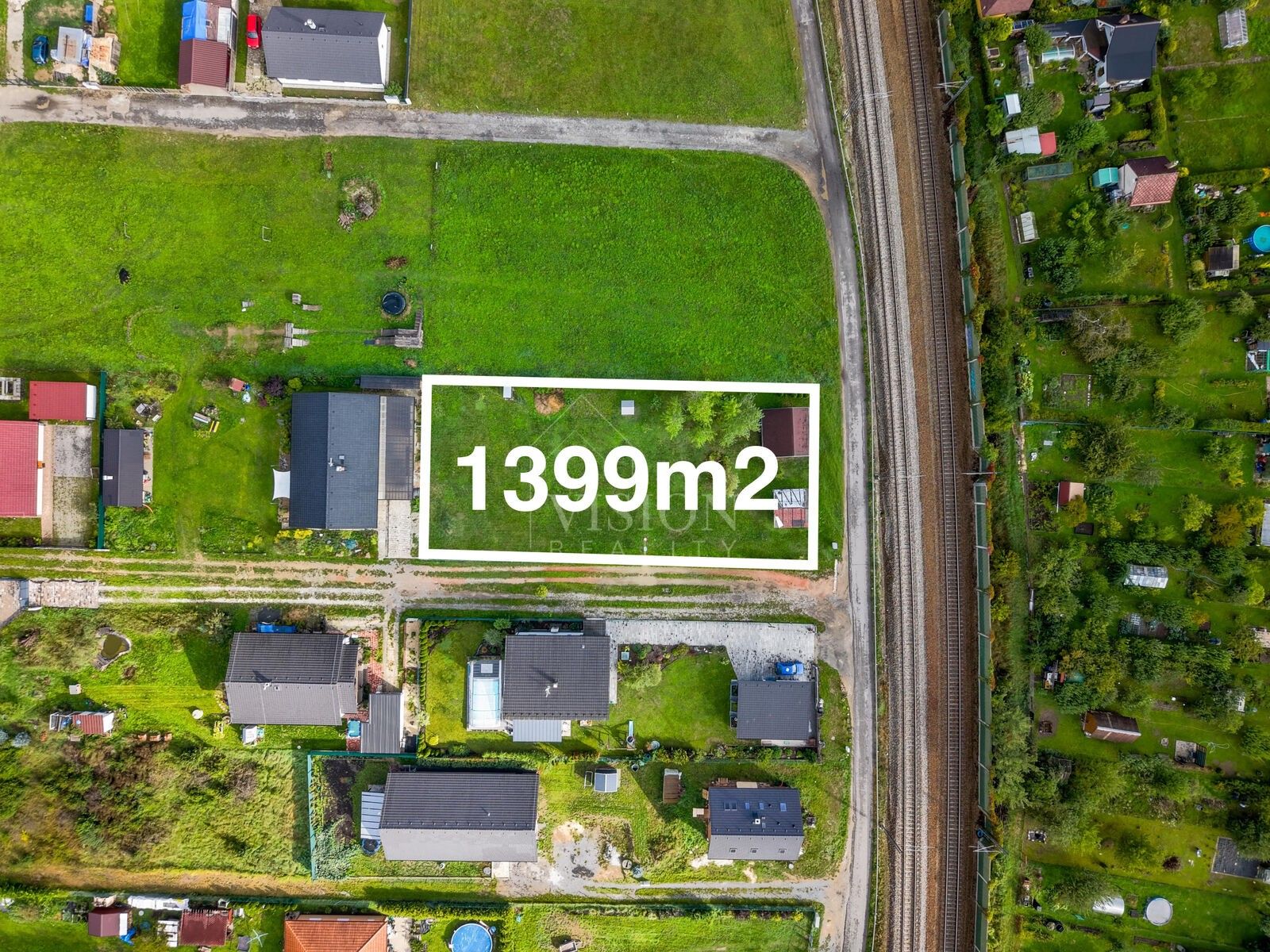 Pozemky pro bydlení, Sezimovo Ústí, 1 399 m² - 1