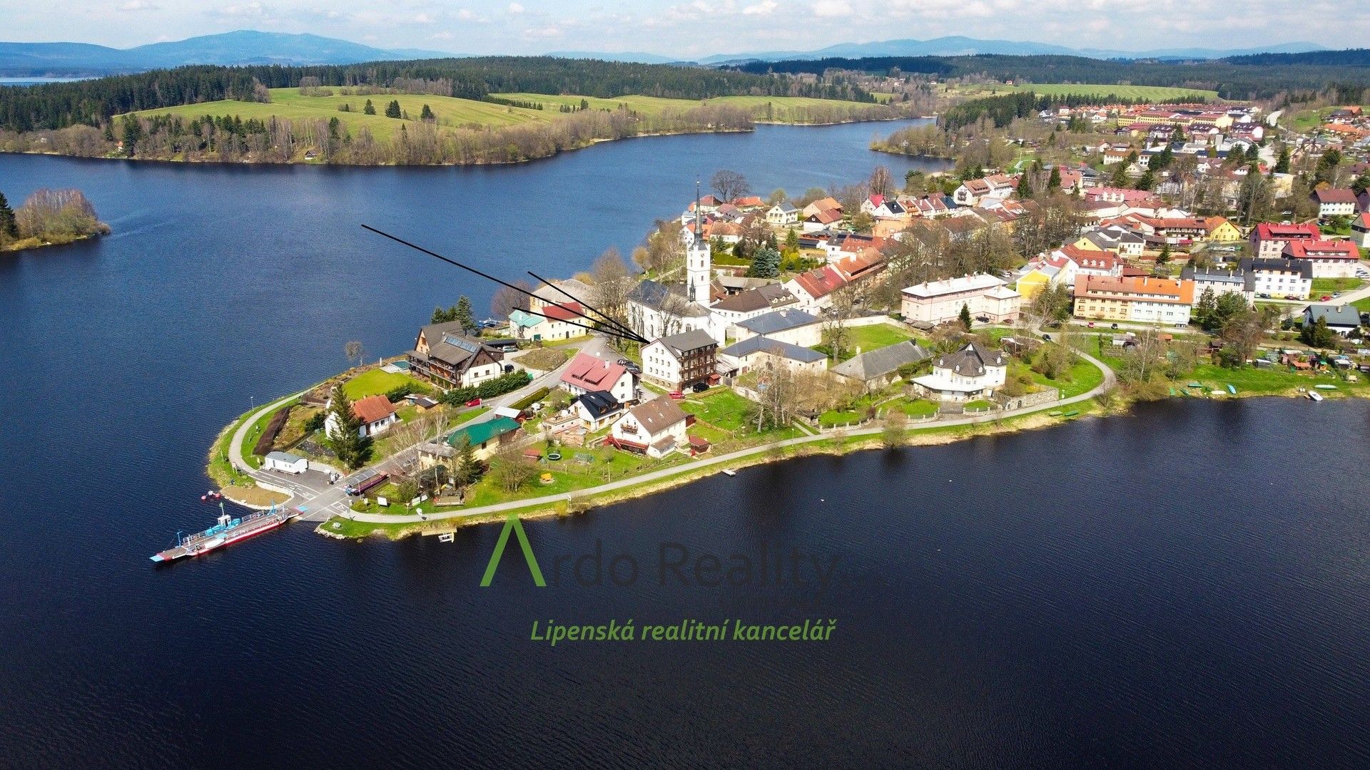 Ubytovací zařízení · 595 m² · Frymburk - 4