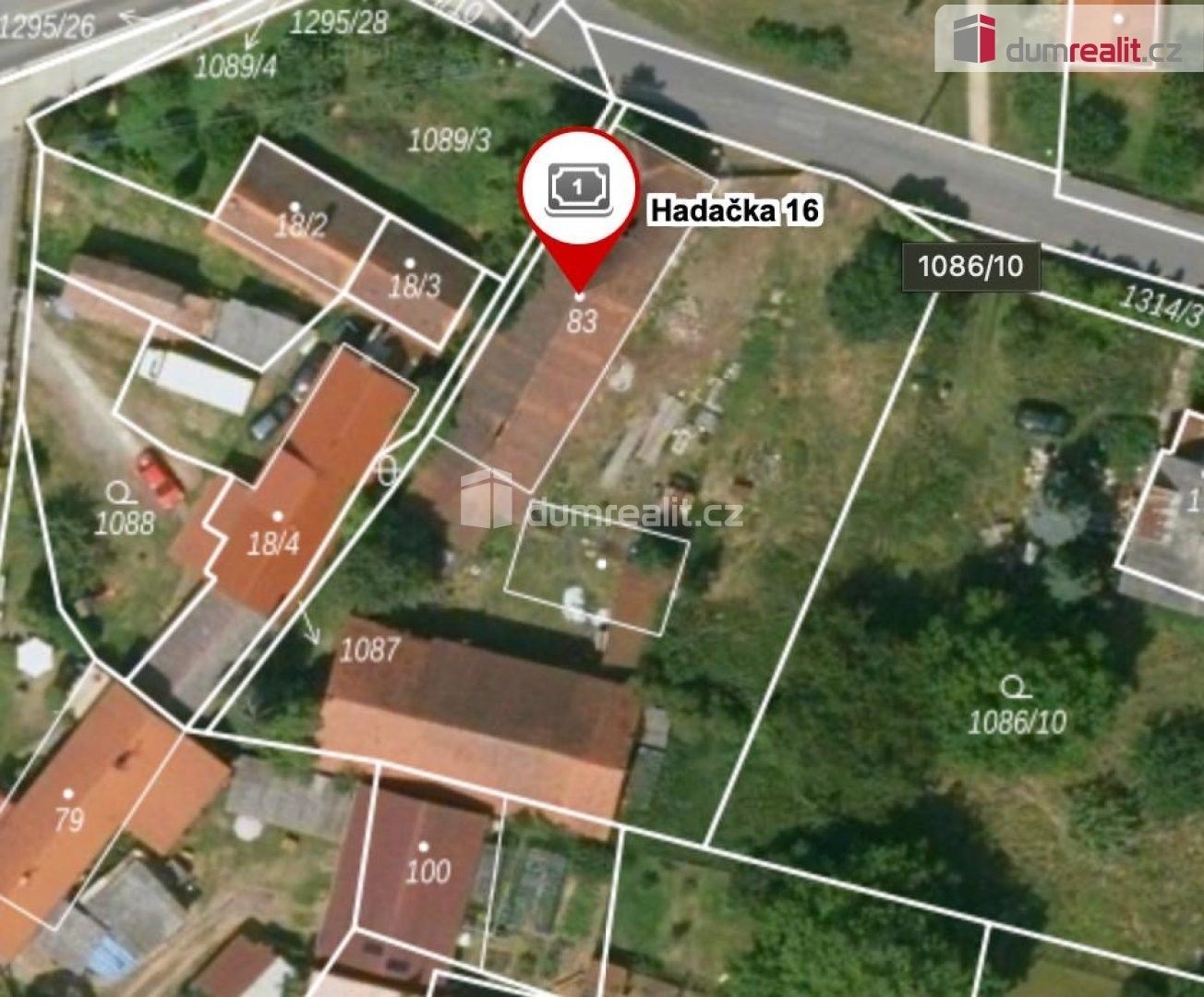 Pozemek pro bydlení, 1 665 m²