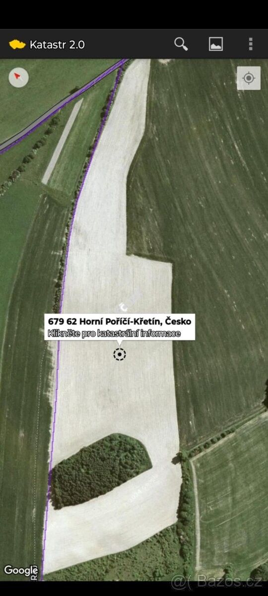Pronájem pozemek pro bydlení - Křetín, 679 62