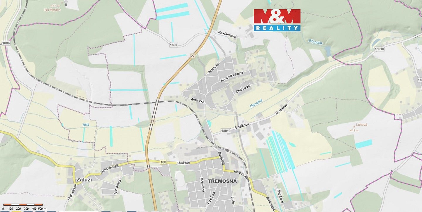 Zemědělské pozemky, Třemošná, okres Plzeň-sever, Plzeňský kraj - 1