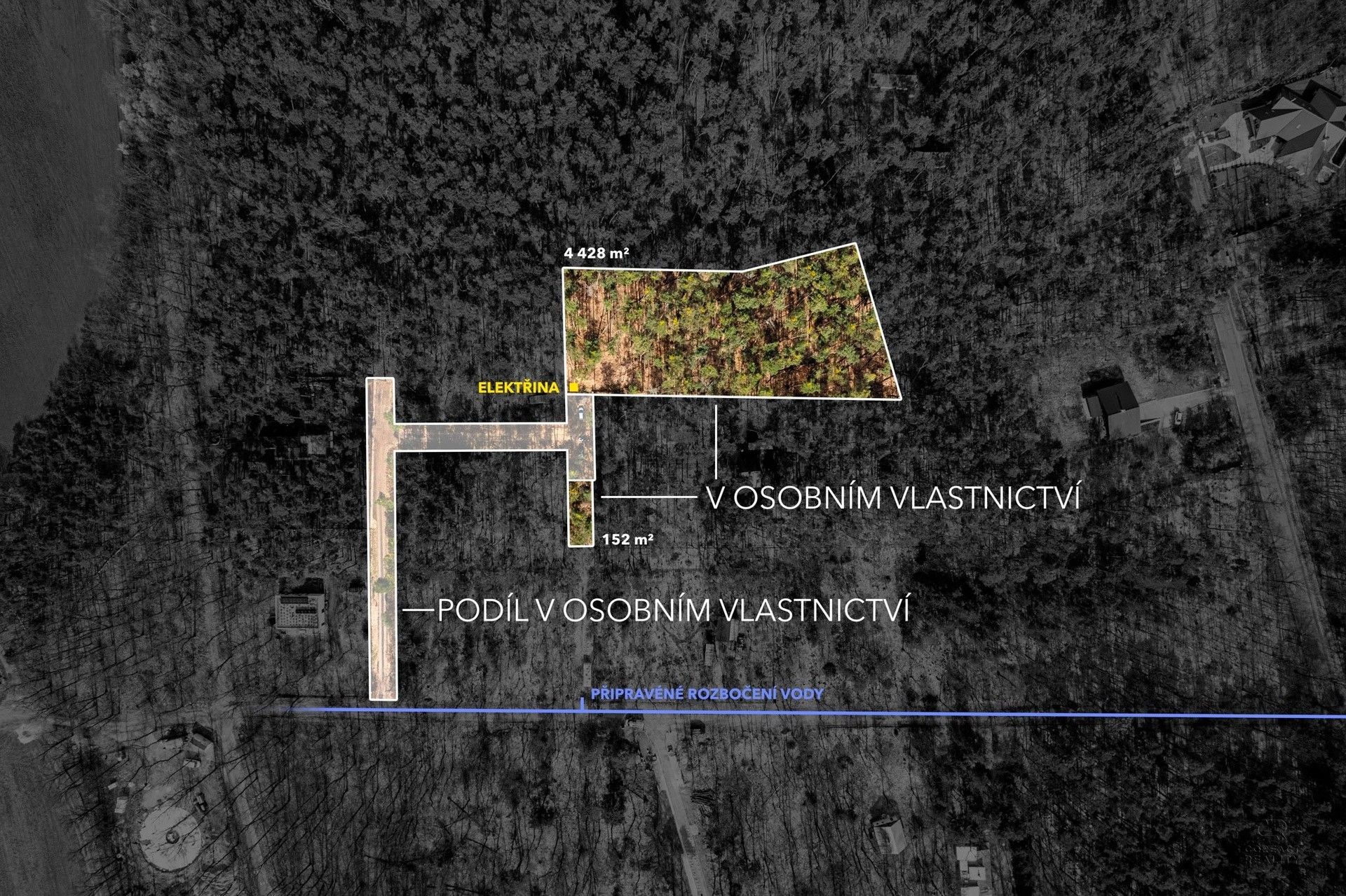 Prodej pozemek pro bydlení - Kersko, Hradištko