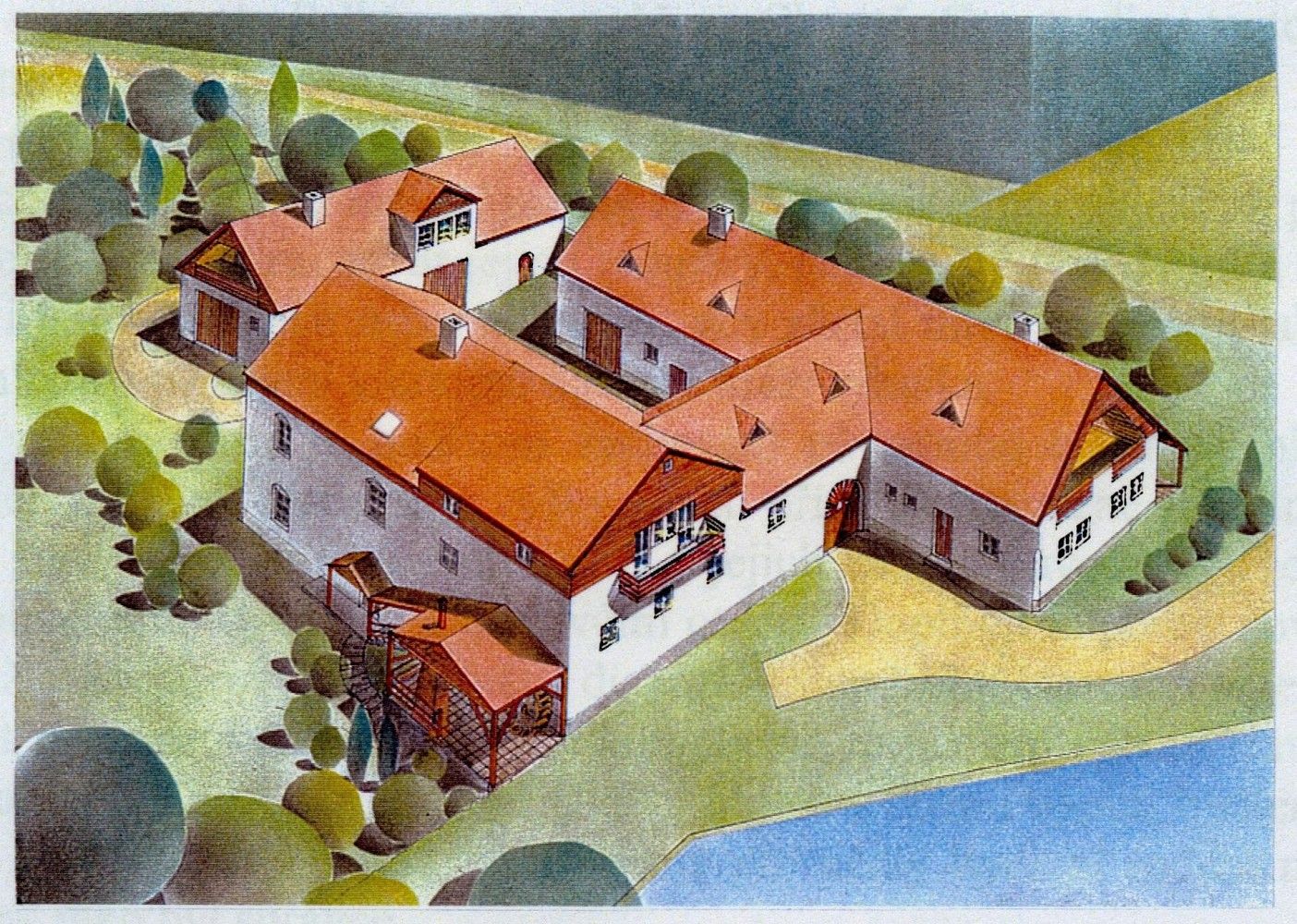 Rodinné domy, Pelhřimov - Radňov, Kraj Vysočina, 1 598 m² - 2