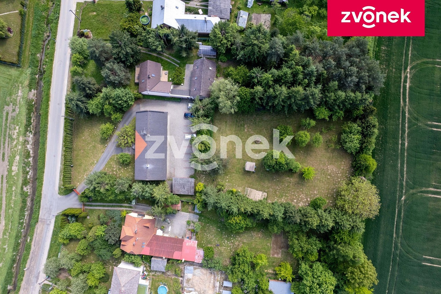 Prodej komerční pozemek - Dolnoveská, Fryšták - Dolní Ves, okres Zlín - 5