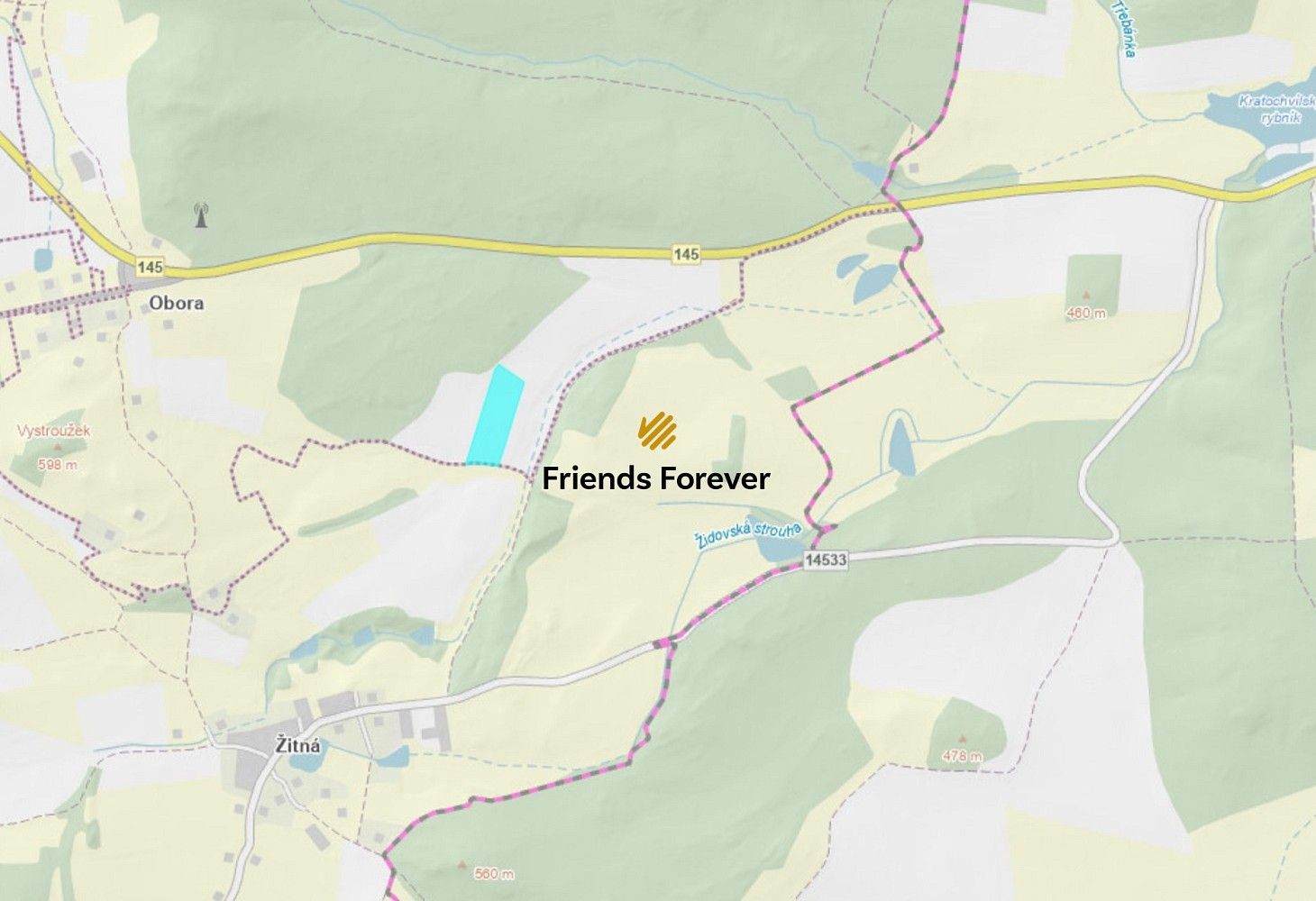 Zemědělský pozemek · Hracholusky - Obora, okres Prachatice, Jihočeský kraj - 3