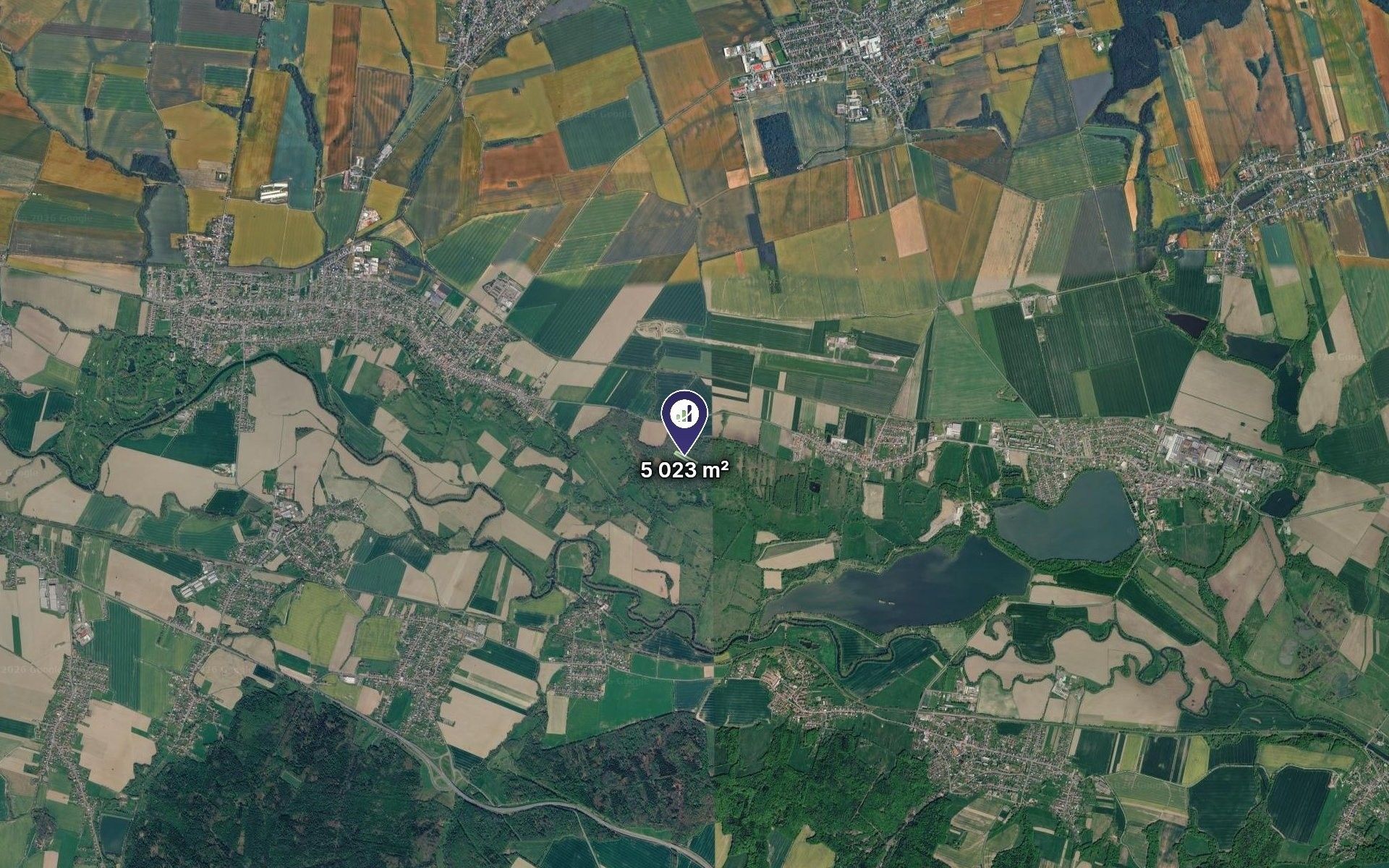 Lesy, Kravaře, 2 512 m² - 2