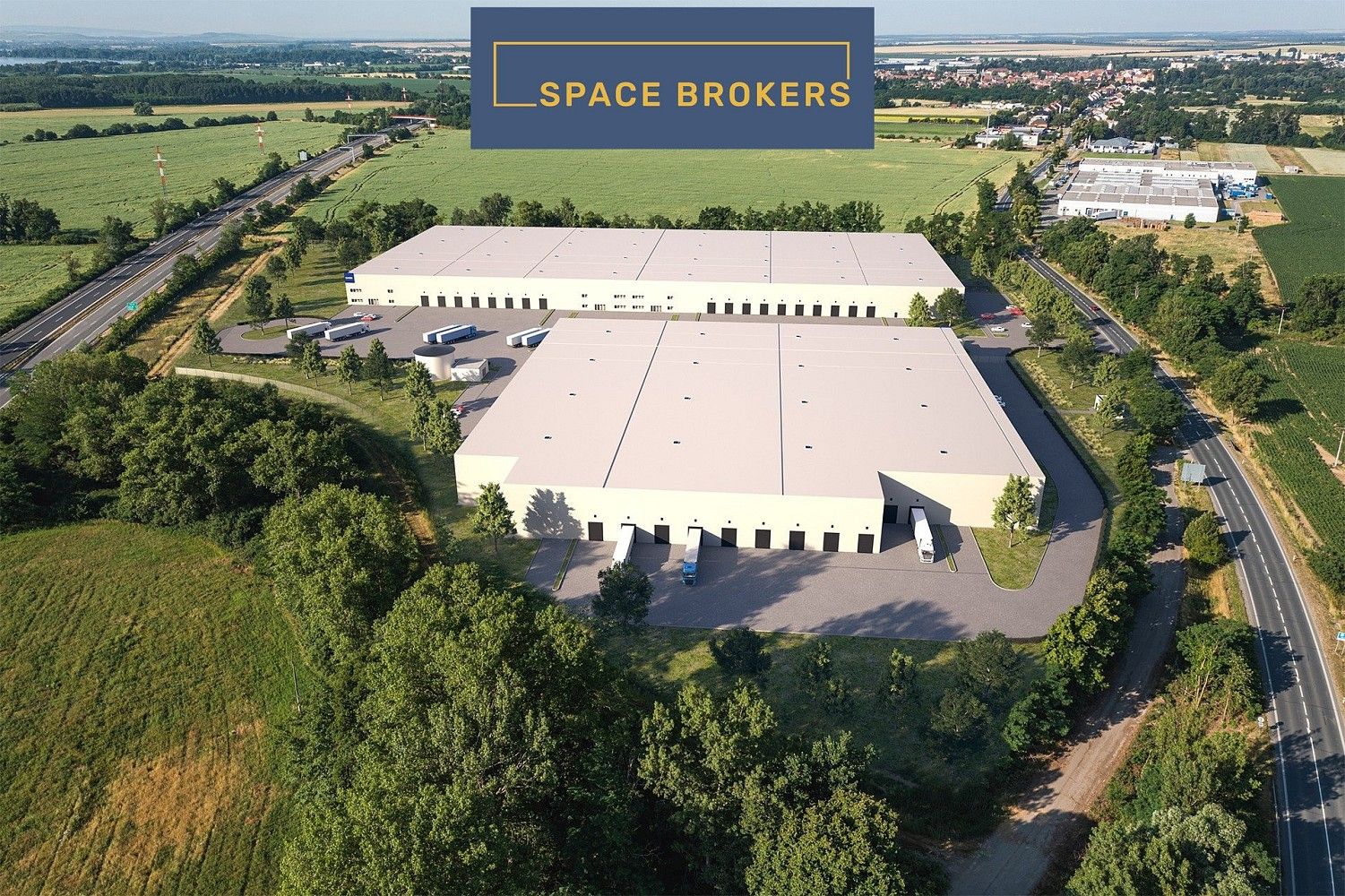 Sklady, Pohořelice, okres Brno-venkov, 4 378 m² - 1