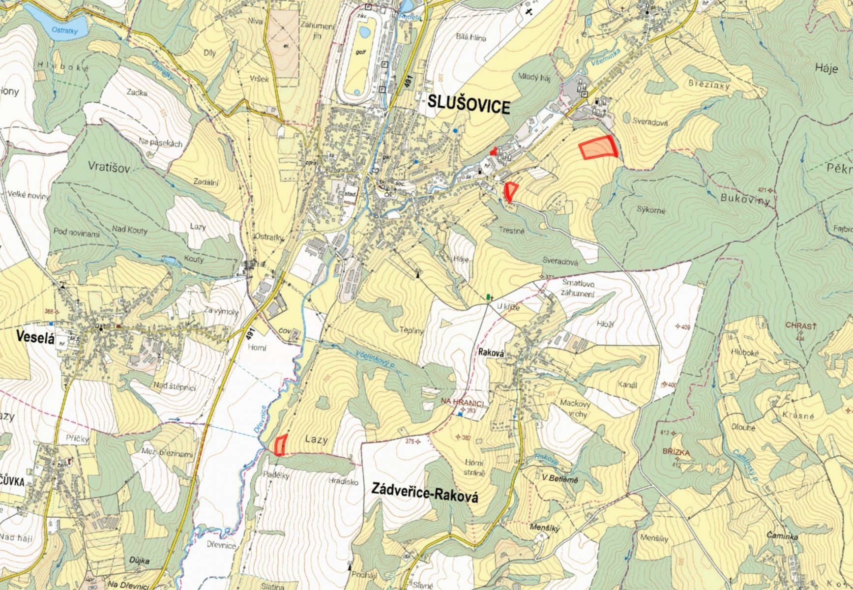 Zemědělský pozemek · Slušovice - 3