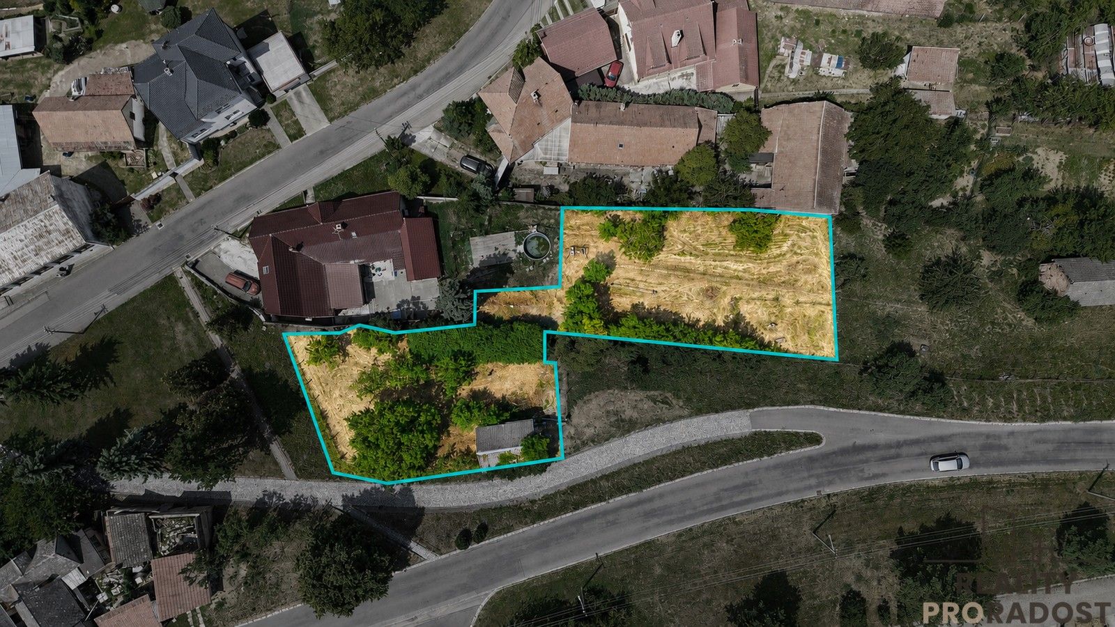 Pozemky pro bydlení, Vážany, 1 206 m² - 2