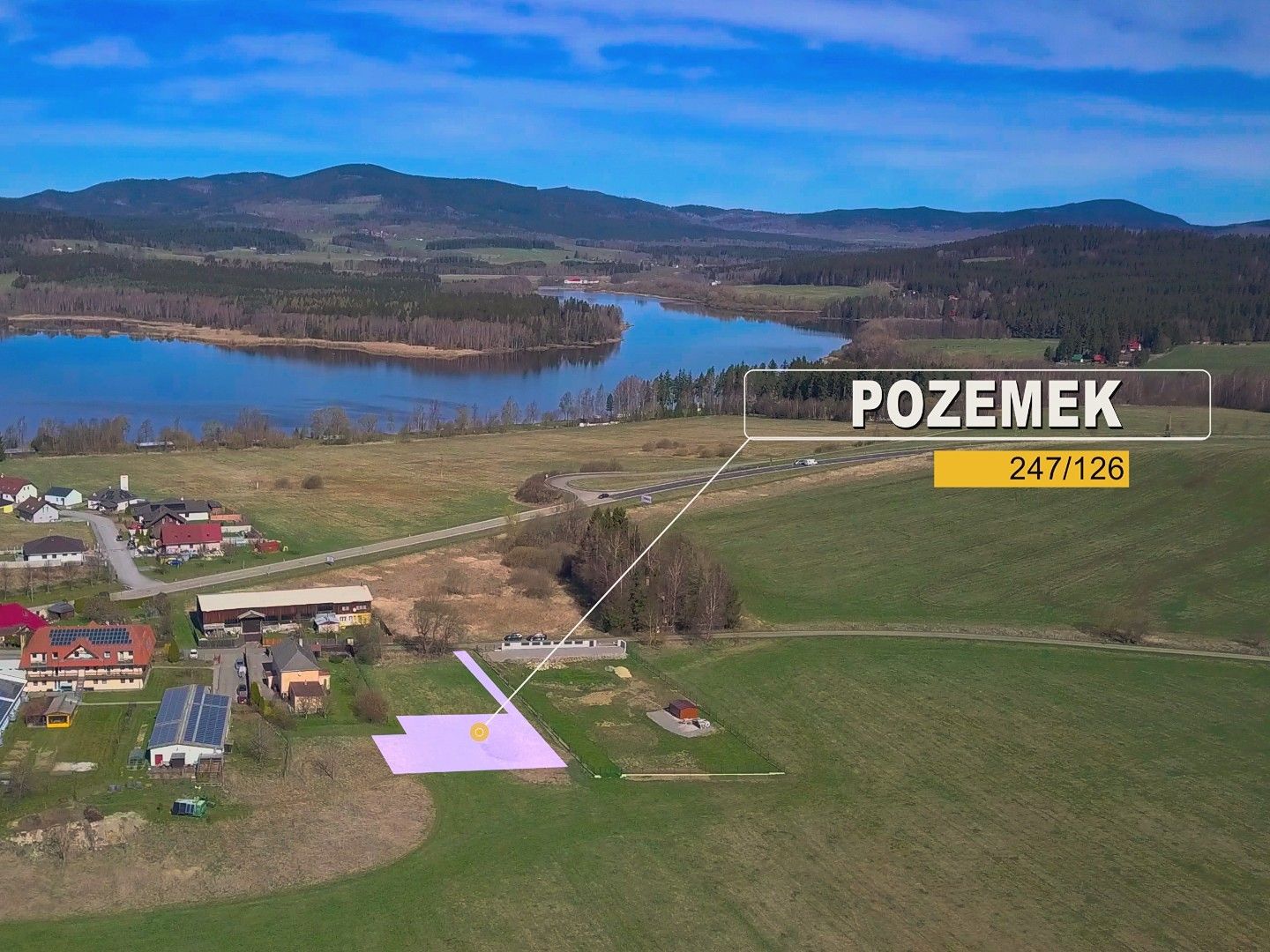 Pozemky pro bydlení, Černá v Pošumaví, 1 m²