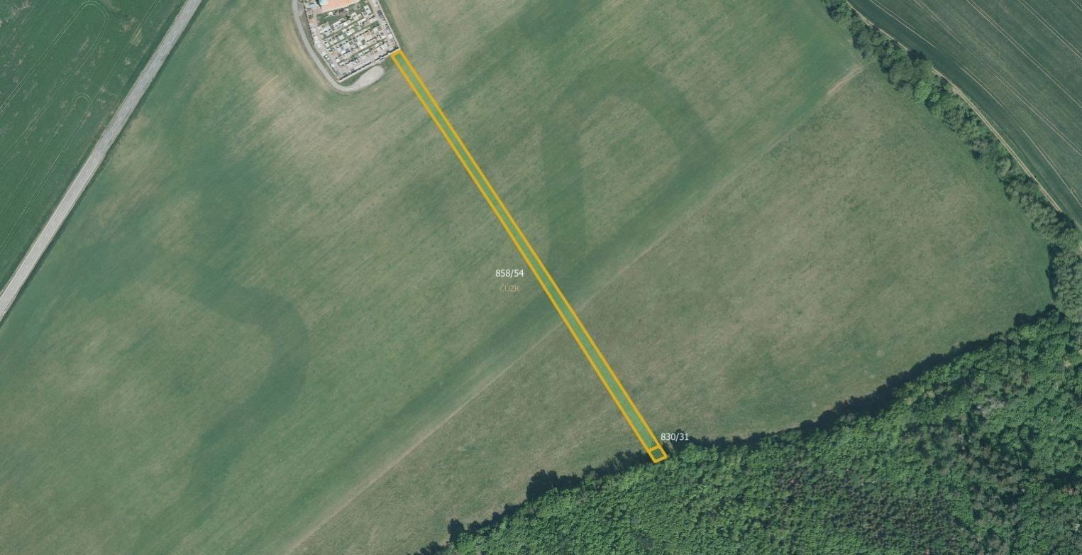 Zemědělské pozemky, Roštín