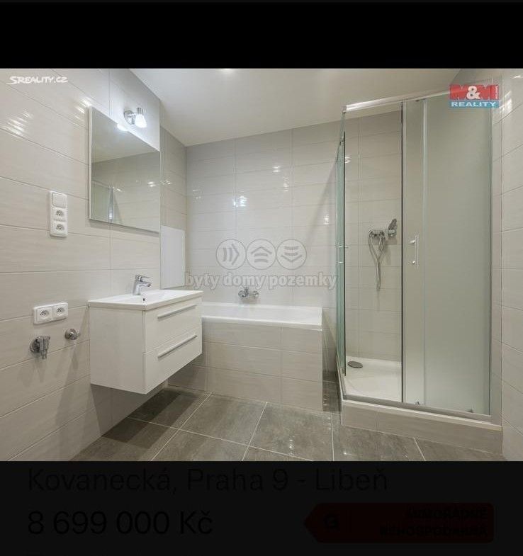 3+kk, Kovanecká, Praha - Libeň, 80 m² - 2
